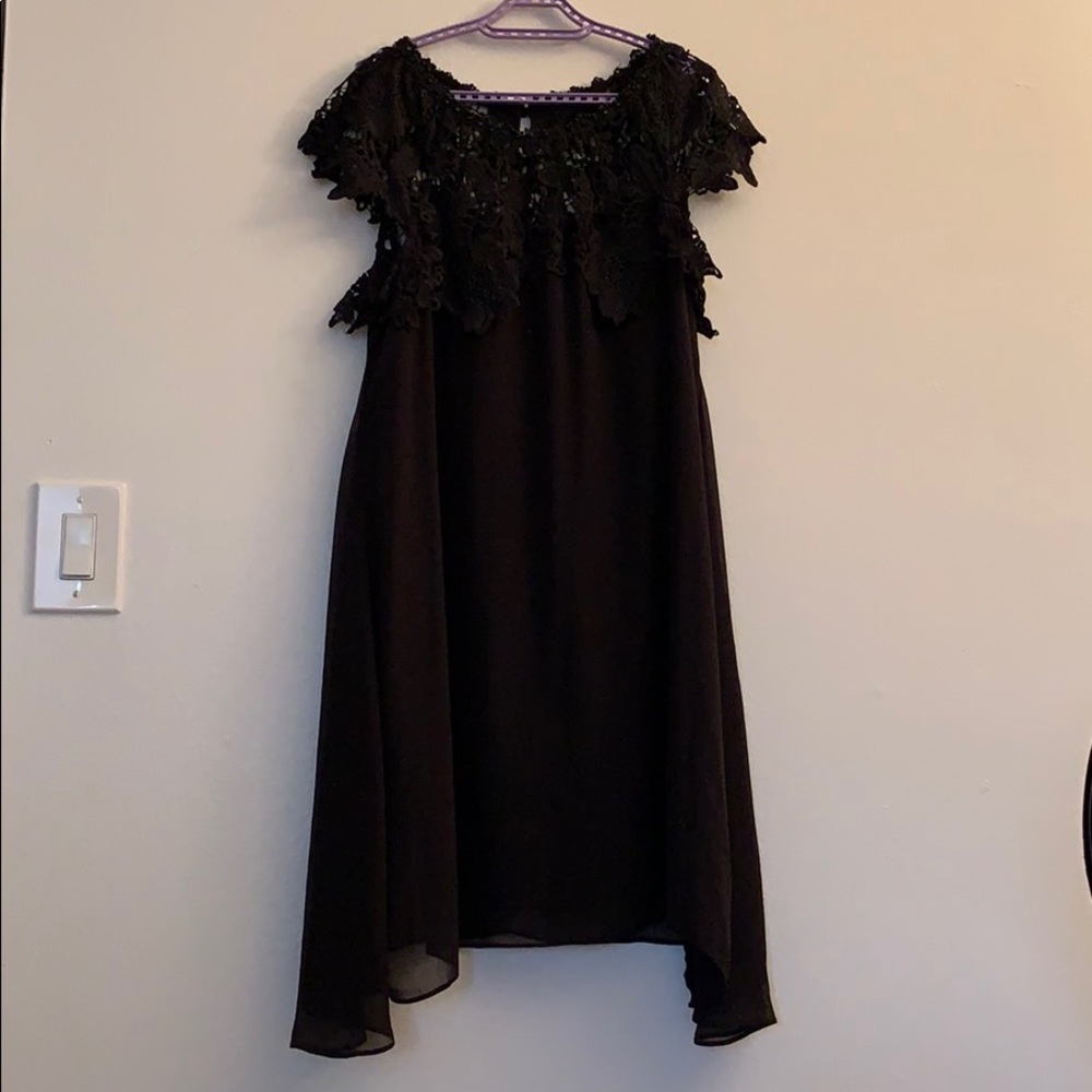 Black Dress Knee length
